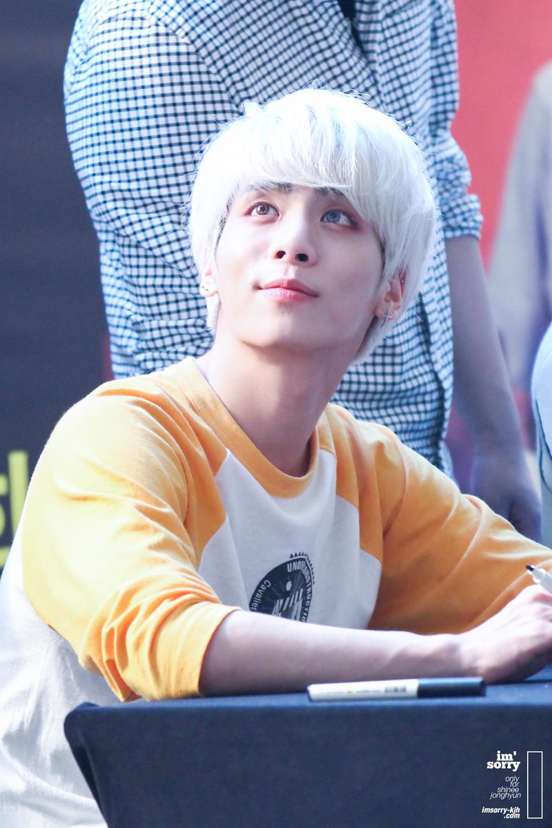 150529 Jonghyun @ 5ta Firma de Autógrafos de 'Odd' en Yeouido CGLrsg_UUAEaKZO