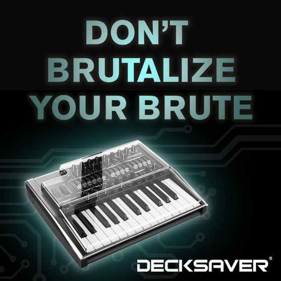 Decksaver's tweet photo. Up your synth-protection game! #arturia #minibrute #microbrute #decksaver http://t.co/m4ySp91Hrc http://t.co/1Bf3AuuuuA