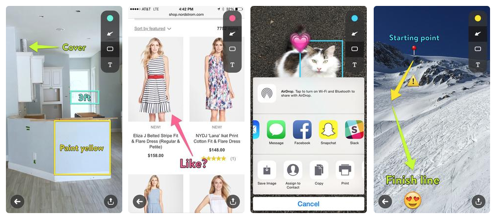 ProductHunt's tweet photo. Handy app (get it!?) for annotating screenshots on your iPhone: http://t.co/vf10Ny69Y2 http://t.co/9ZjqOOPeY8
