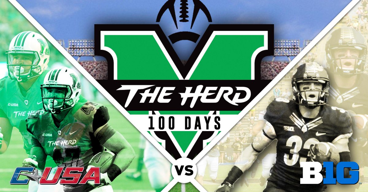 HerdHospitality's tweet photo. 100 DAYS! If this tweet gets 100 RETWEETS we will give away some Season Tickets! Must RETWEET to be eligible. #BeHerd http://t.co/OOxsoMyTAU