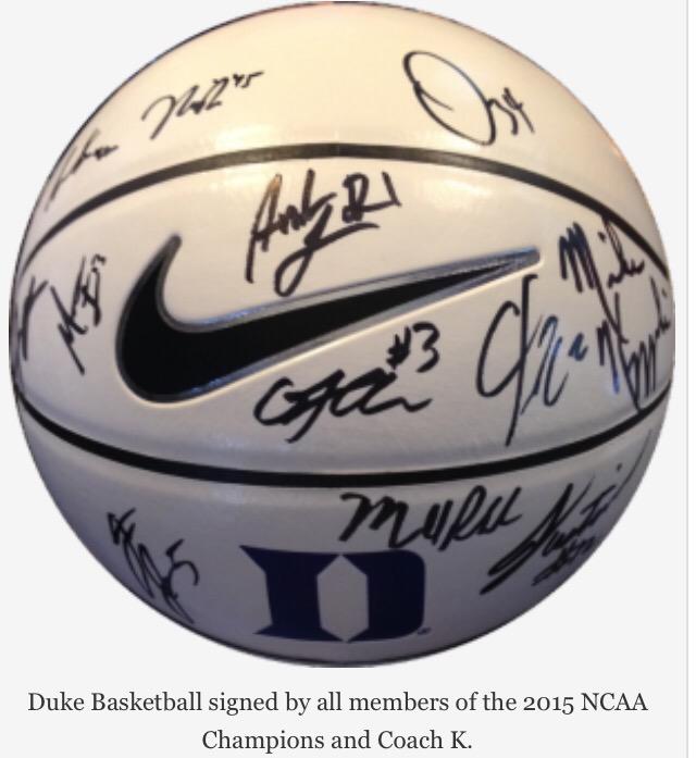 Whoohoo! The Carnival's tomorrow! Incredible Silent Auction! There’s a lot of great stuff, bid early &amp; often! #Duke