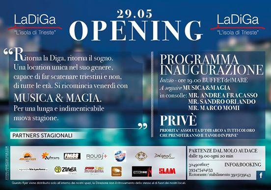 aperits's tweet photo. Oggi h.19 inaugura La Diga! Ottima scusa per un #aperits in mezzo al mare! 😉 #triestesocial #discoverTrieste #trieste http://t.co/95bKiTG90Q