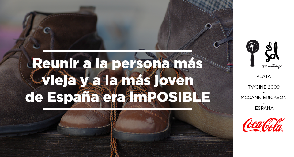 CocaCola_es's tweet photo. Llevamos años haciéndote sonreír. Y así nos lo reconocen en #ElSol2015 @McCann_Spain http://t.co/WGOm5y7xzZ