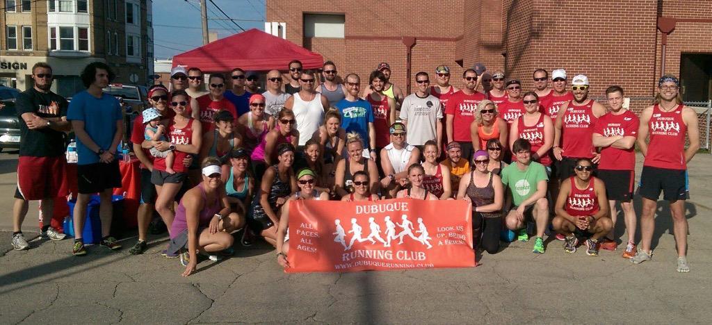 Incredible turn out last night <a href="/dbqrunningclub/">Dubuque Running Club</a> <a href="/SpineSportCC/">Spine & Sport Chiropractic Center P.C.</a> <a href="/brooksrunning/">Brooks Running 💙</a> #runhappy