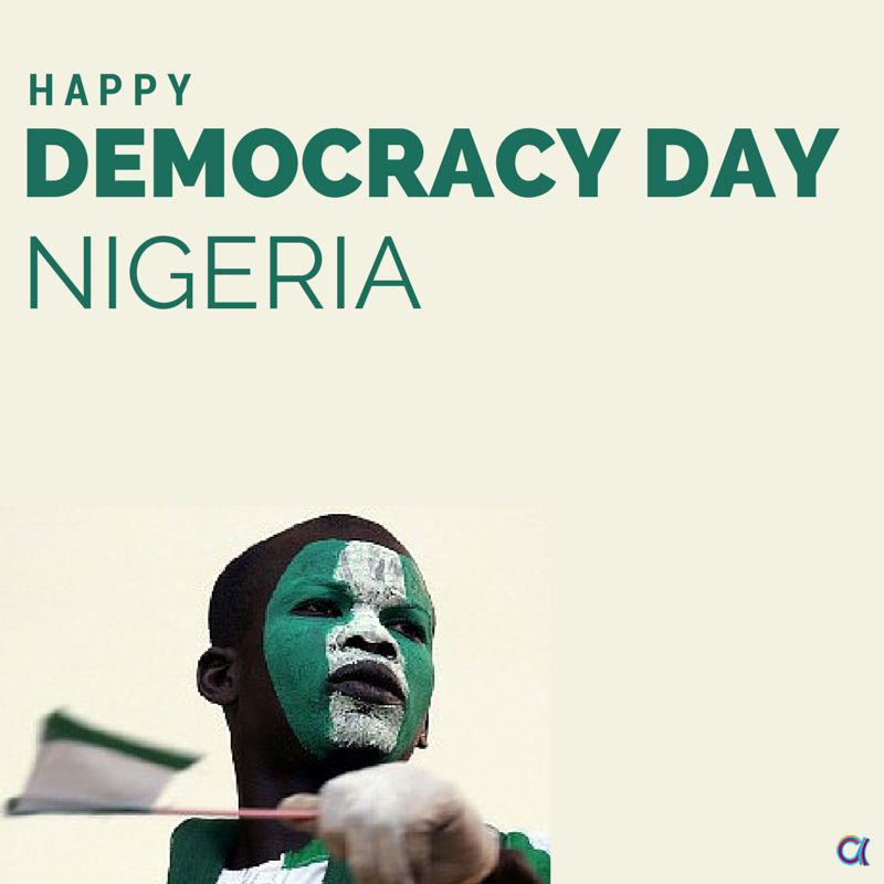 devshackalpha's tweet photo. Happy #DemocracyDay! It's a new dawn for #Nigeria and we are proud to see this day. http://t.co/L1C0jYLDFX