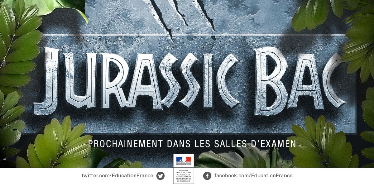 Le Bac fait aussi son grand retour... Tous nos conseils pour réussir → bit.ly/conseilsbac2015 #JurassicWorld #Bac2015