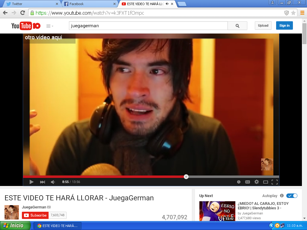 LocapizzaCP's tweet photo. @GermanGarmendia estoy llorando con este video http://t.co/WRiosOc9rK