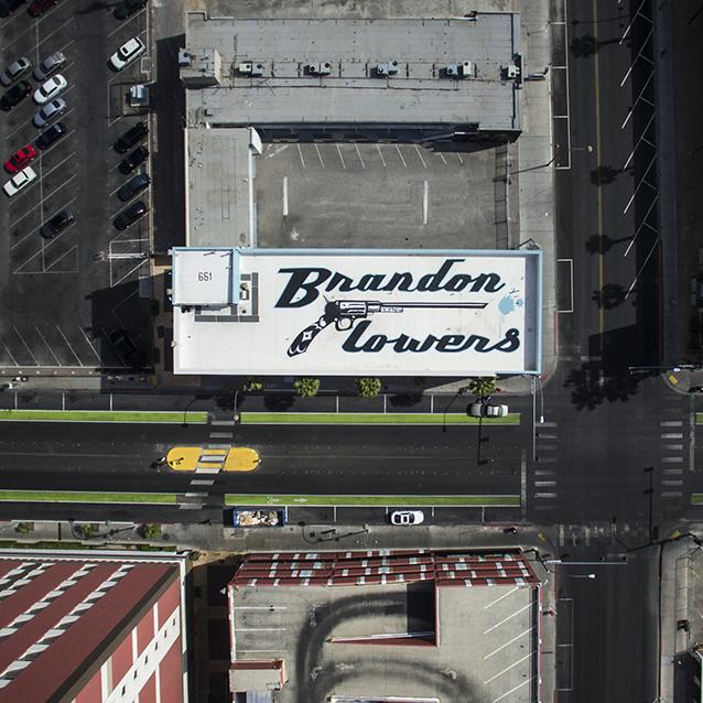 lifeisbeautiful's tweet image. The amazing @BrandonFlowers left his mark on #DTLV Get 'The Desired Effect' and sing along at #LifeIsBeautiful2015