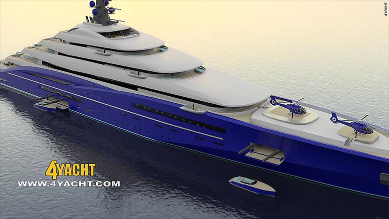 CNNMoneyInvest's tweet photo. World's largest yacht has cool stuff you wouldn't believe: http://t.co/Y1AjZatByK via @ben_rooney http://t.co/nHUGmXFAUO