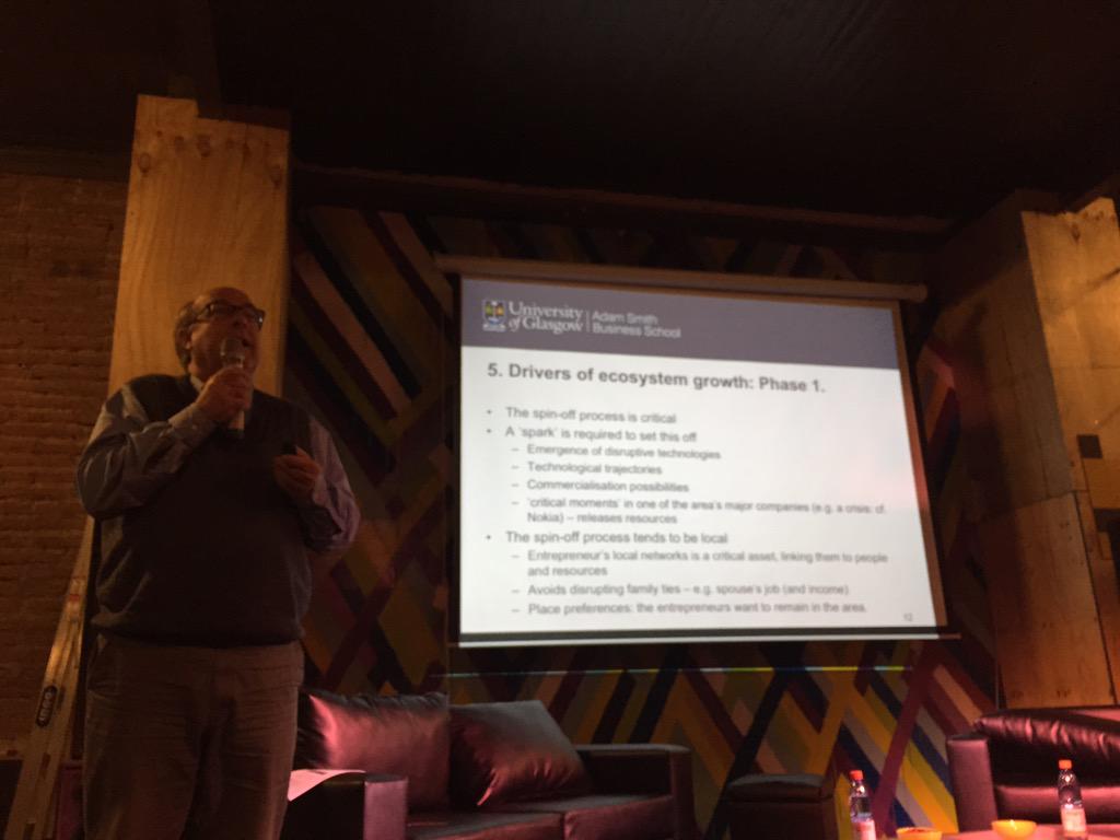 Colin Mason: ¿Por qué emergen los ecosistemas en unos países y no en otros?#5STProdem <a href="/RoblesSusanaro/">Susana Garcia Robles</a> <a href="/GrandaRebeca/">Rebeca Granda</a>