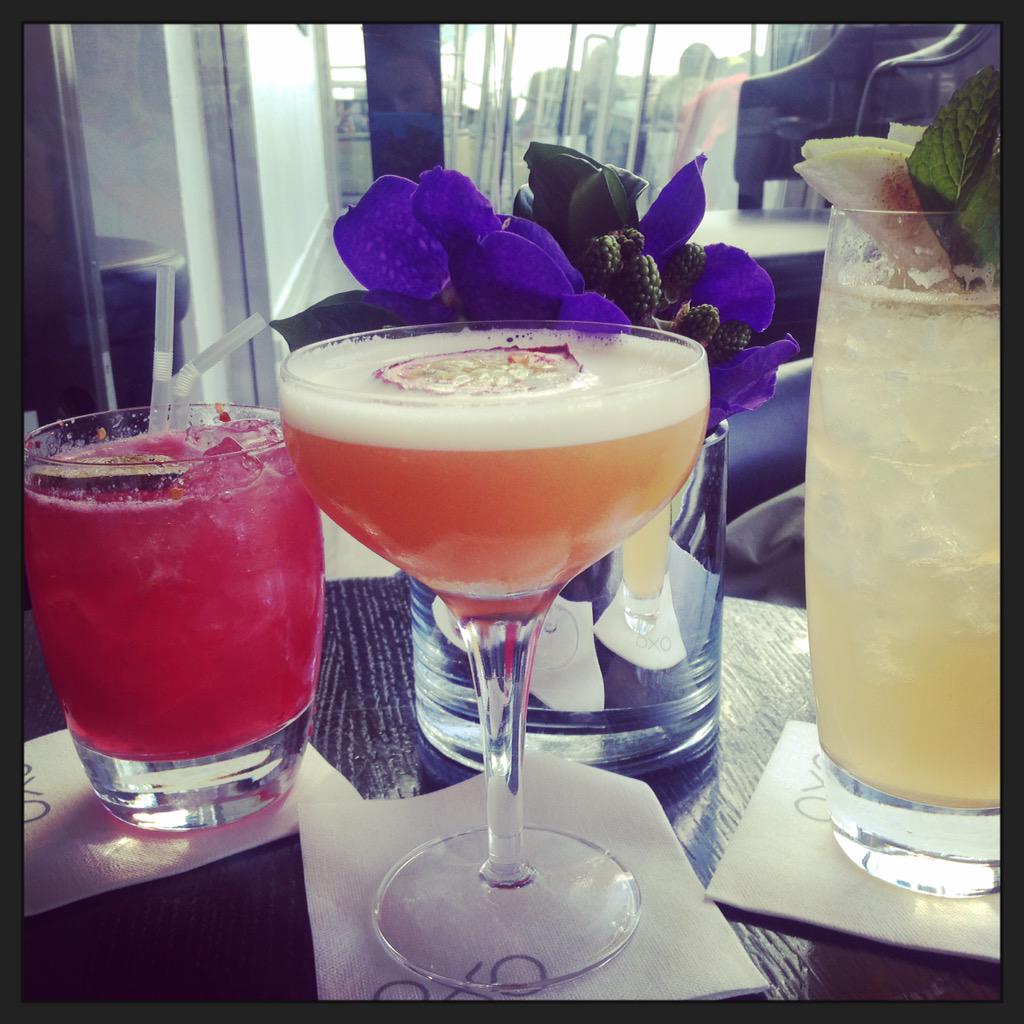 watsonkatrina's tweet photo. Cocktail hour @OxoTowerWharf with @Jerwatsonjourno http://t.co/zsjoF3ozAM