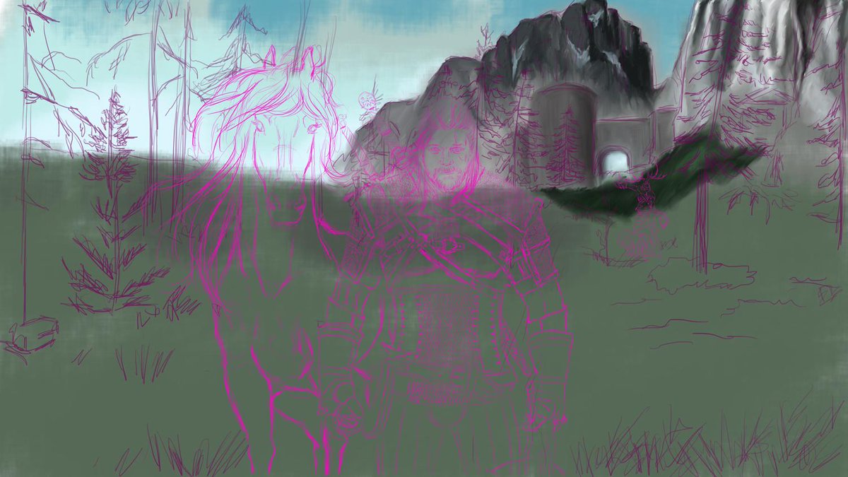 nettes_art's tweet photo. [WiP] Witcher 3 Gronkh Art
Sooo die ersten Schritte sind getan *O*  ❤❤❤❤
#Gronkh #Witcher3Art http://t.co/yeibfdICGH