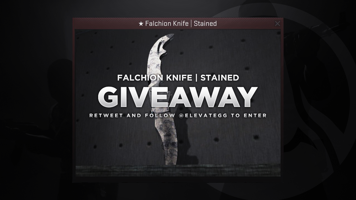 ElevateGG's tweet image. We are doing a Falchion Knife | Stained GIVEAWAY!

RT and Follow @eLevateGG to enter!  

#RedRebellion