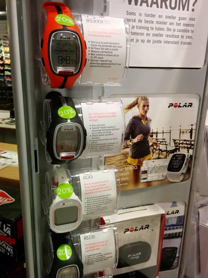 KLIF18SPORT's tweet photo. Deze modellen van  POLAR nu met 20% korting. 

Betreft de volgende types: RS300X G1, RS300X, RCX3, RS100 http://t.co/guB52kVSfD