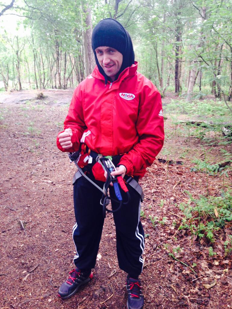 MAXFITCAMP's tweet photo. Friday fun @GoApeTribe #Delamereforest #differentworkout http://t.co/4iUN1dpI8r