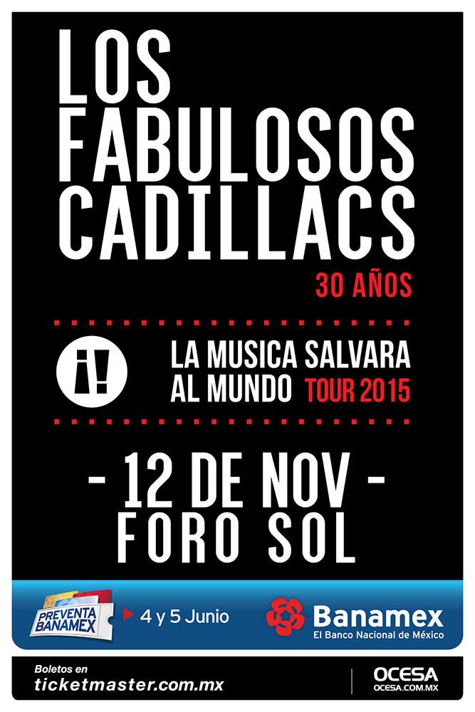 Los Fabulosos Cadillacs regresan a México
