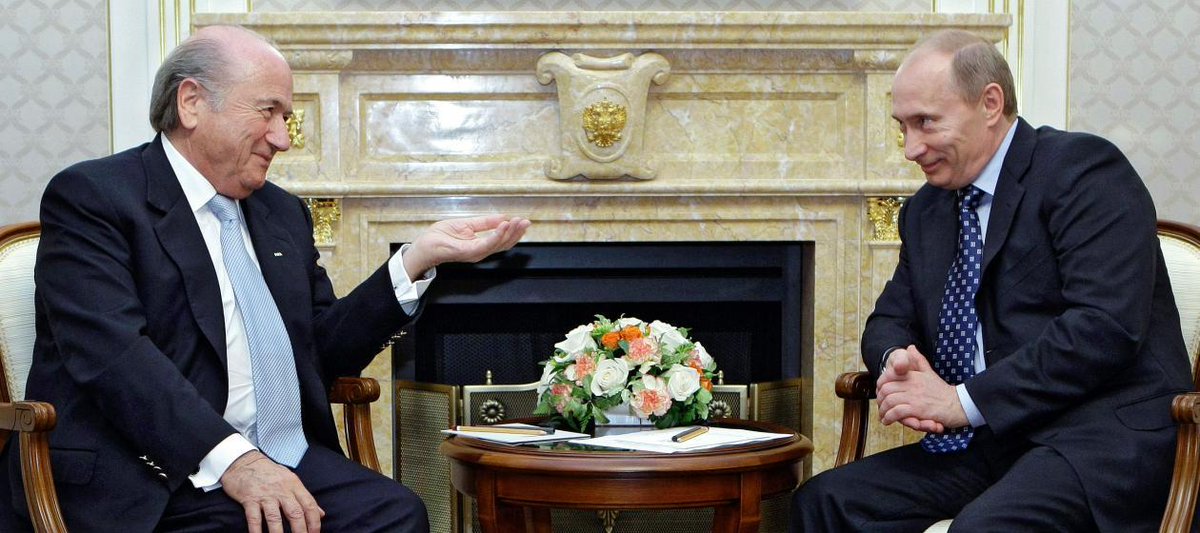 TheWeek's tweet image. "If FIFA were a country... it would look a lot like Russia." bit.ly/1JcfBU6