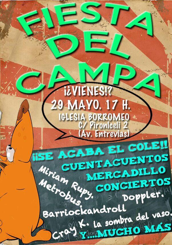 Barriockandroll's tweet photo. Peñita, esta noche marcha! En entrevias en la iglesia roja. Os esperamos!! http://t.co/t9WdZWBUcc