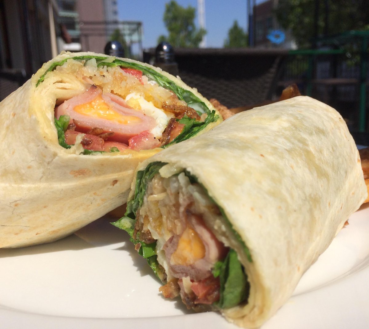 The Farmer's Wrap will fill your tum tums and induce an afternoon coma! $8.99