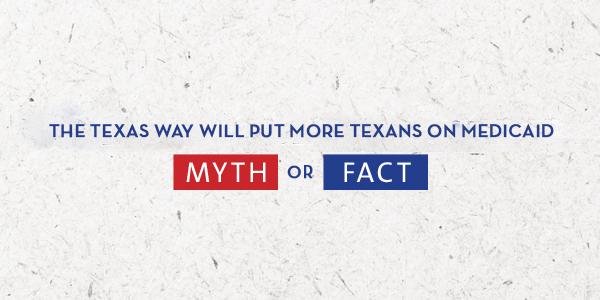 TexasWay's tweet image. Is the Texas Way just rebranded Medicaid expansion? Get the truth: texasway.com/myths-v-facts/ #txlege