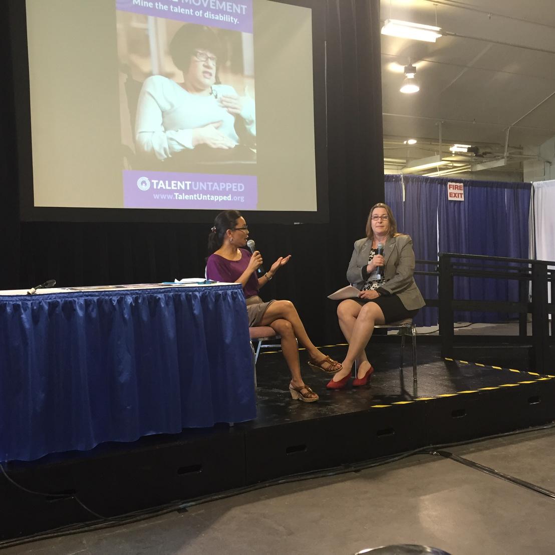 markwafer's tweet image. Official launch #TalentUntapped with @tabunarak #PIM15