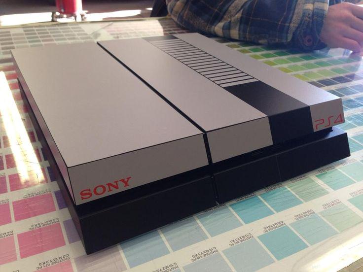 Lord_Arse's tweet image. Love your PS4 and Xbox One but miss that retro NES look? This might just be the answer... #retrogaming #gamersunite