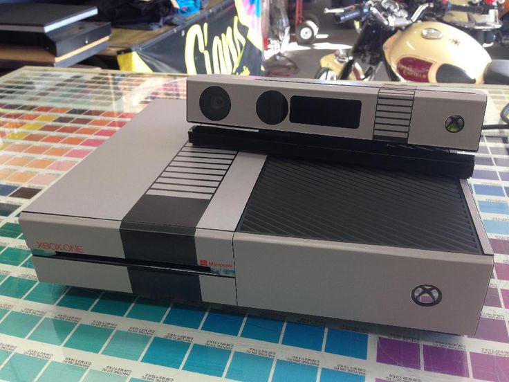 Lord_Arse's tweet image. Love your PS4 and Xbox One but miss that retro NES look? This might just be the answer... #retrogaming #gamersunite