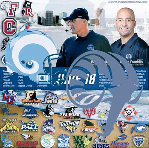 🔥🔥Another school🏈🏈 up to 35!
<a href="/RhodyFootball/">Rhody Football</a> will be at #ODU June 18th
bobbywilder353.com 

#ODUFB #CAAFB #RWQB