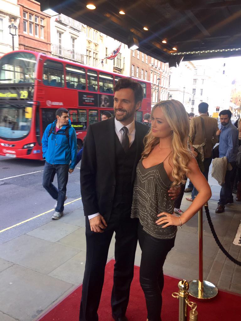 The most handsome man in the west end just arrived!! It's <a href="/michaelxavierUK/">Michael D. Xavier</a> <a href="/ManOfStealUK/">MOS</a> #ManOfSteal