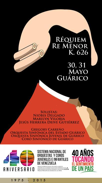Este sábado 30 y domingo 31 sonará #RéquiemDeMozart  #Guárico <a href="/gregorycarreno/">Gregory Carreño</a> <a href="/SistemaGuarico/">Sistema Orq. Guárico</a> @JesusMorinD <a href="/samiaibra/">Samia Ibrahim</a>