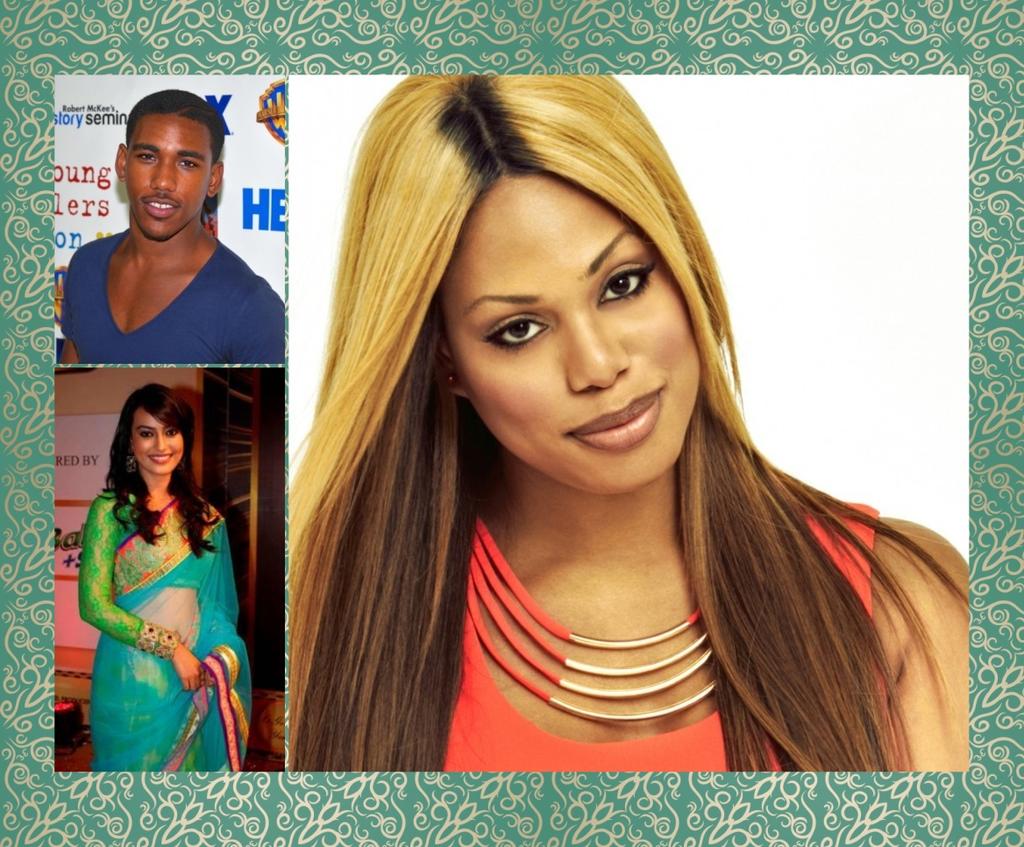  wishes Laverne Cox, Brandon Mychal Smith & Surbhi Jyoti, a very happy birthday.  