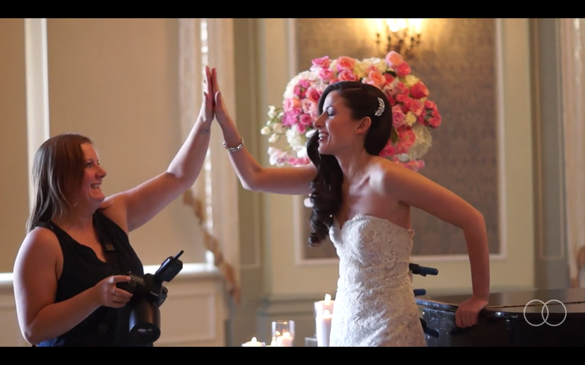 here's a sneak peek at the BTS workings of a collaborative shoot with @studiooptica buff.ly/1JZeHLq #yegwed