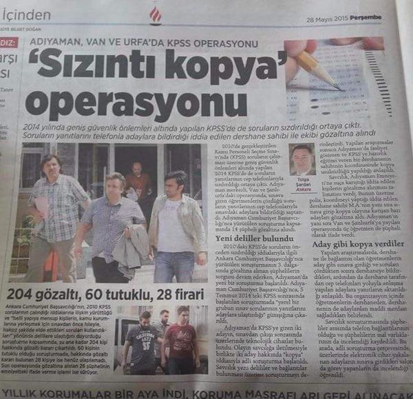 #2014KopyaMagduruOgretmeneAdaletAtamasi kopya cekenler bizlerin yerine atandı <a href="/Ahmet_Davutoglu/">Ahmet Davutoğlu</a> @RT_Erdogan