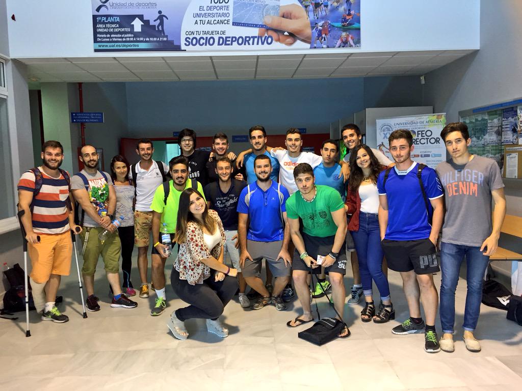 josemuyor's tweet photo. Fin del curso Técnico especialista en #fitness por @FEDAAlmeria y @ualdeportes Una gran promoción!! http://t.co/cVoB46HF1V