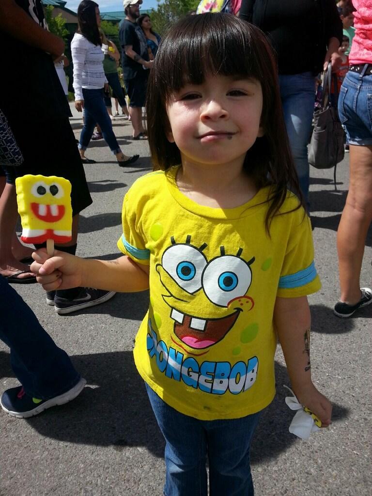 SpongeBobTour's tweet photo. Fun, fun, fun! We're having triple the fun with Invincibubble at @NMMNHS Join us for some treats! #SpongeOutOfWater http://t.co/MQJWaxl7qq