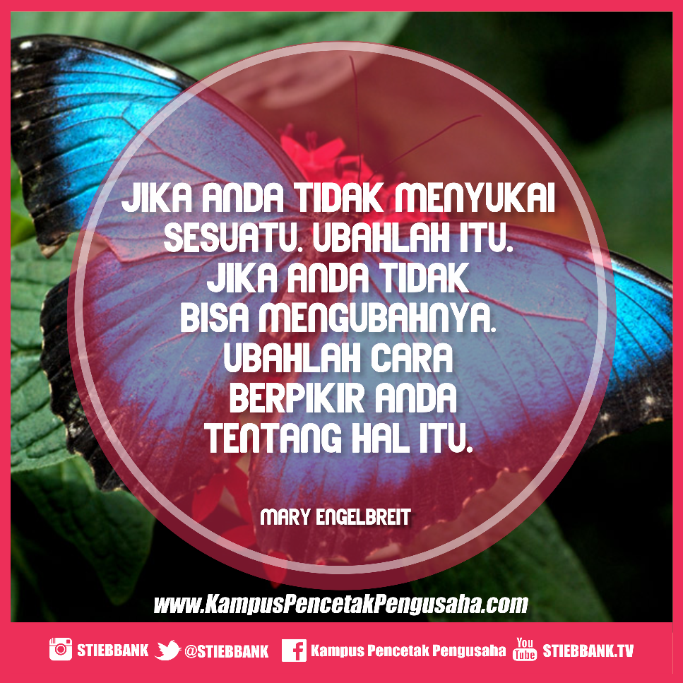 BernasMedia's tweet photo. Jika Anda tidak menyukai sesuatu, ubahlah itu... http://t.co/Oi0654tBUk http://t.co/nDyZLuZLIy
