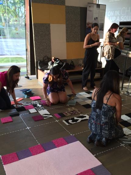 Davislakewood's tweet image. #Flordesignchallenge2015 getting out rug on WEHO