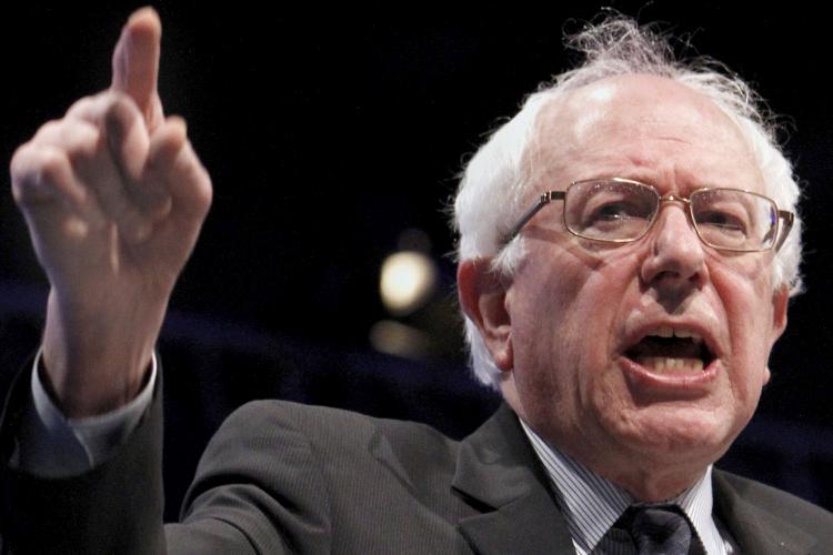 Bernie Sanders surging among white trash Democrats