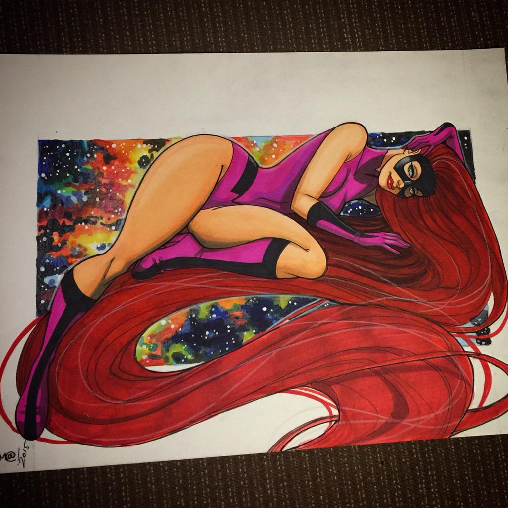 TowMathew's tweet image. #medusa #Inhumans #commission