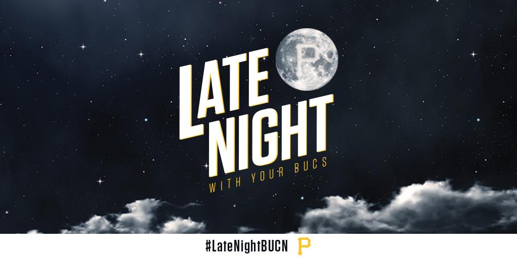 Pirates's tweet photo. Who's ready?

#LateNightBUCN http://t.co/TRcOo8jqkb