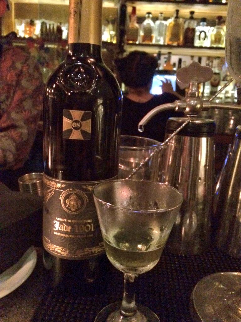 Ah Mr Breaux, with this absinthe you're really spoiling us! <a href="/tabreaux/">T. A. Breaux</a> <a href="/Tim_Tippler/">Tim Tippler</a> <a href="/Tiki_tippler/">Harry Brereton</a> <a href="/SipOrMix/">Sip Or Mix</a>