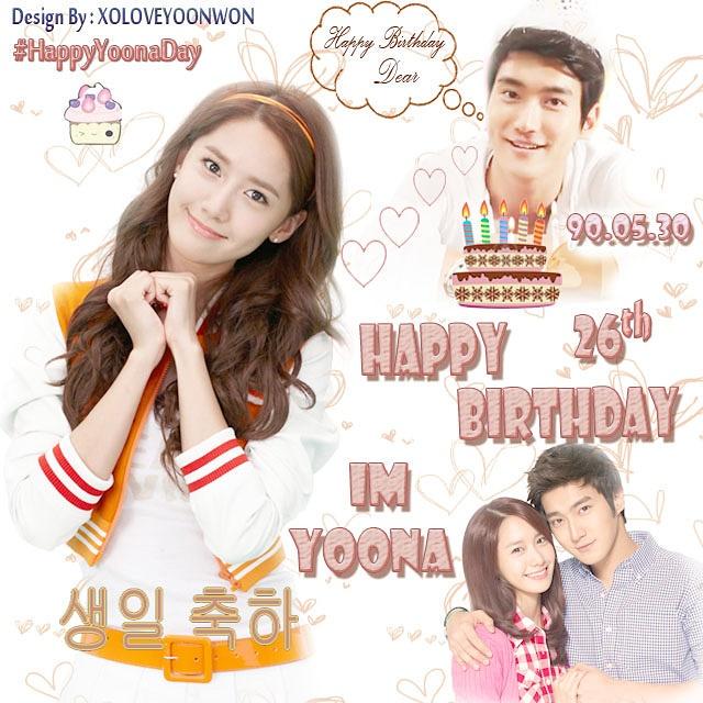 Happy Birthday Im Yoona 