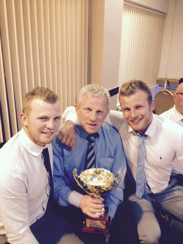KenfigHillRFC's tweet photo. Now there's three good rugby players #theburnells http://t.co/uqJUTxnGmI