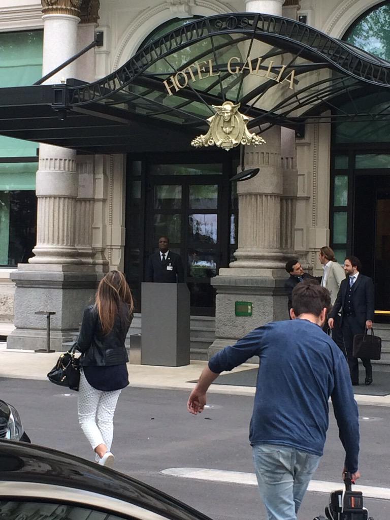 simonaconc's tweet image. Filming for @Shiseido_Italia  @excelsiorgallia