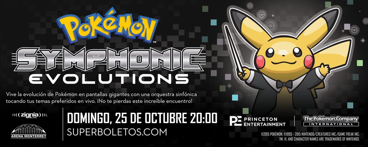 ArenaMtyOficial's tweet photo. El 25 de octubre podrás ver tus momentos favoritos #Pokemon cobrar vida en @PokemonSymphony http://t.co/mLnezoK3jF http://t.co/p54KfTrnaW