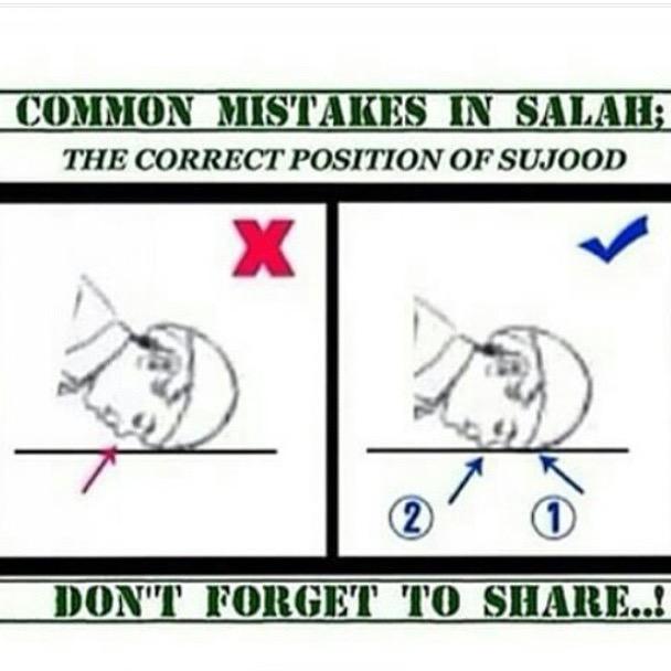 _shaakirah's tweet photo. Probably y some of yall prostration marks are like that...reminder benefits the believe 😊 http://t.co/YRwhSym91w