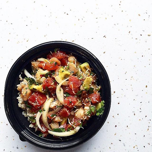 infatuation's tweet photo. There's a serious poke bowl invasion happening in LA and we're pretty happy about it. 🎣@spinfishla #EEEEEATS #Infat… http://t.co/FyZ4gflV0W