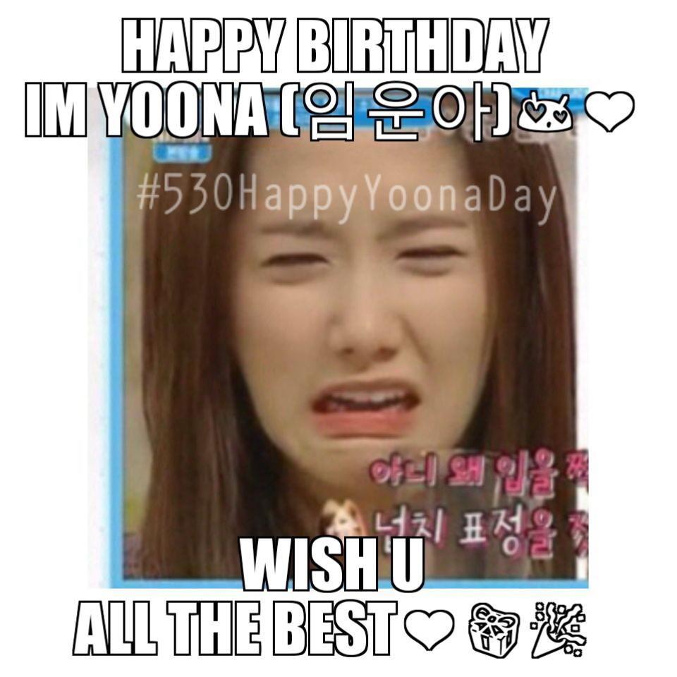 Happy birthday Im Yoona       