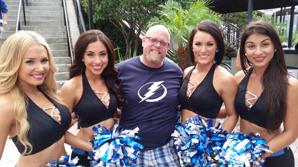 Bootstrapfood's tweet image. Showing our support at Channelside  #TBlightning #Believe #GoBolts