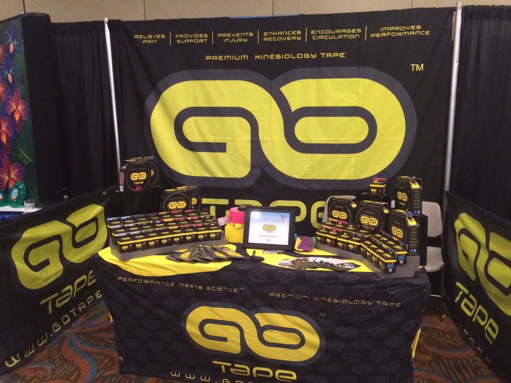 GOTape's tweet photo. Day 1 at #CalchiroConvention and a little over an hour left! We hope to see you! #CCAConventionSanDiego #GoTape http://t.co/kLoVIYCE55